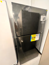 AMANA, 18.2 ft.³ black top freezer refrigerator. ART308FFDB
