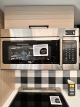 BEKO 1.5 ft.³ stainless steel over the range microwave. MWOTR30200SS.