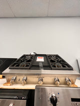 THERMADOR 36 inch gas cooktop with griddle
