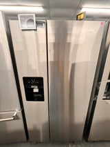 SCRATCH AND DENT WRS321SDHZ whirlpool, 21.4 ft.³ fingerprint resistant stainless steel side-by-side refrigerator