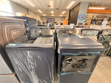 GE profile, sapphire blue, front load washer and gas dryer laundry pair GELAUPTD90GBPTRS/PTW905BPTRS