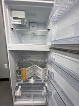 BEKO 13.5Cu. Ft. Stainless steel counter depth top freezer refrigerator BFTF2716SSIM