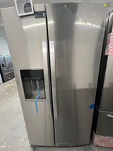 WRS571CIHZ whirlpool, 20.6 ft.³ fingerprint resistant stainless steel counter, depth side-by-side refrigerator.