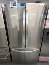 LRFCS29D6S LG 29 ft.³ print proof stainless steel smart French door refrigerator